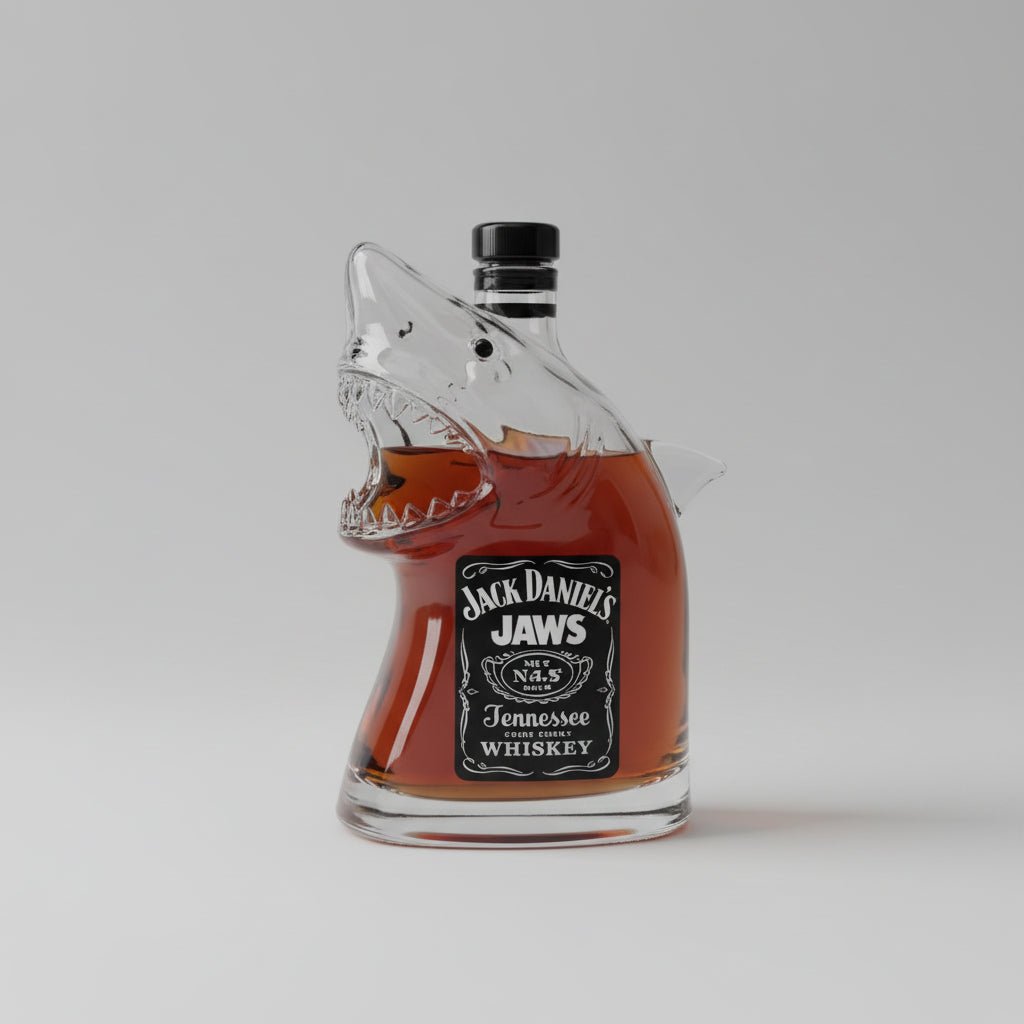 Shark Head Shaped Bottle Collectible From Movie Memorabilia | Lersk