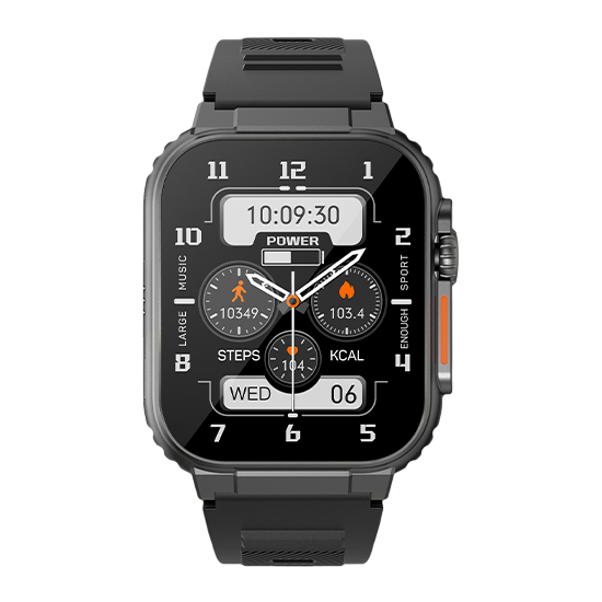 Vandtæt Bluetooth Fitnessarmbånd Smartwatch Aktiv | Lersk