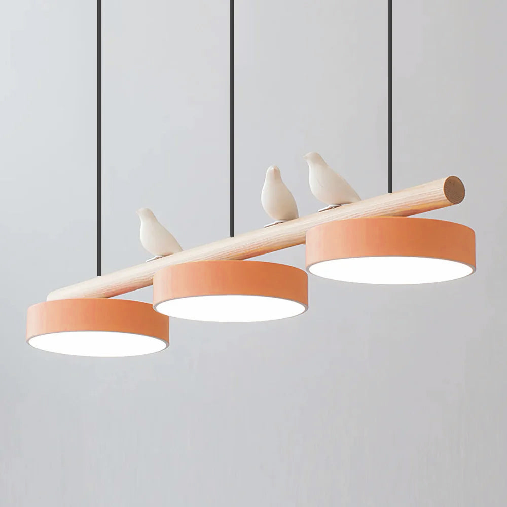 LyraNest Ptačí závěsná lampa Přírodou inspirovaná lampa do domácnosti | Lersk