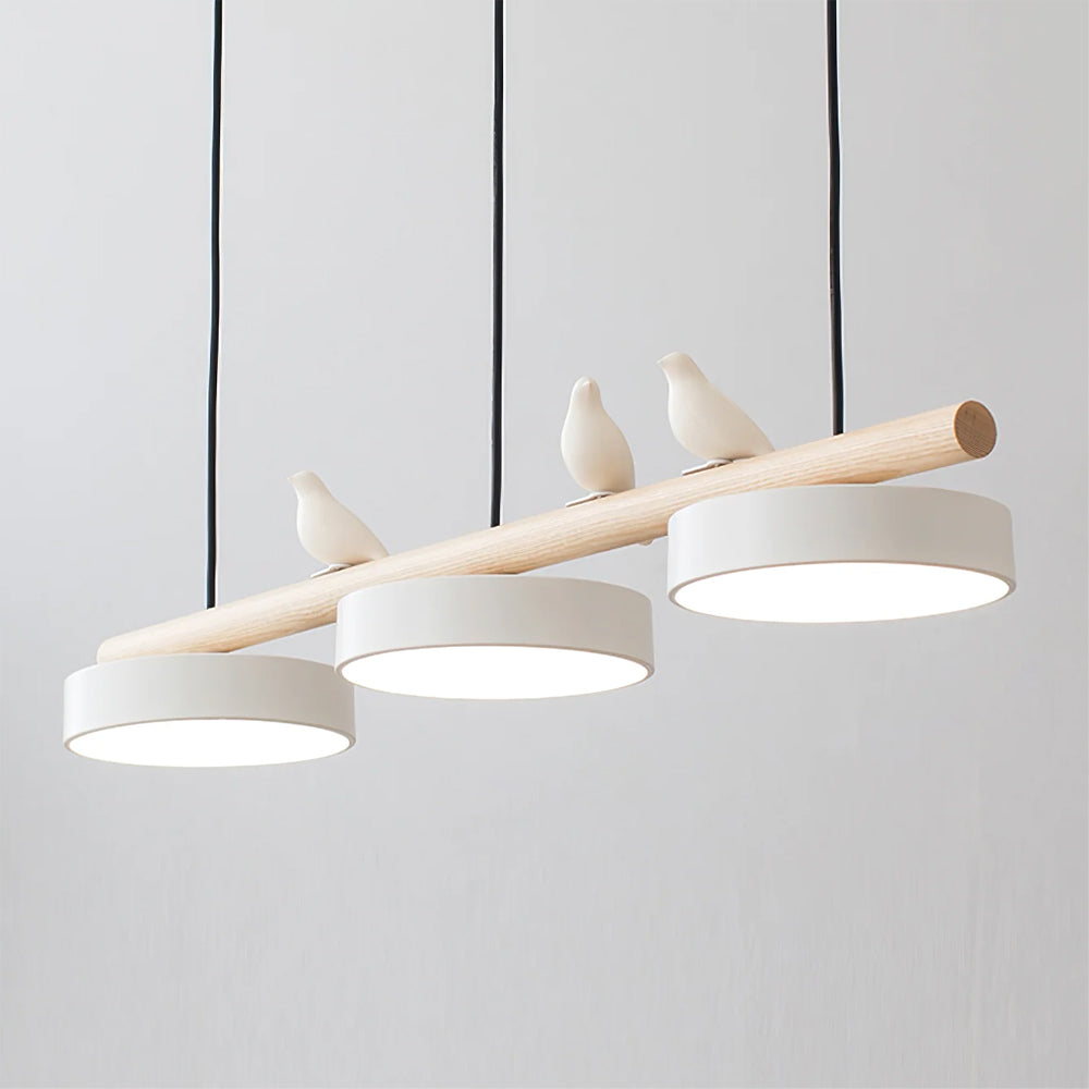 LyraNest Ptačí závěsná lampa Přírodou inspirovaná lampa do domácnosti | Lersk