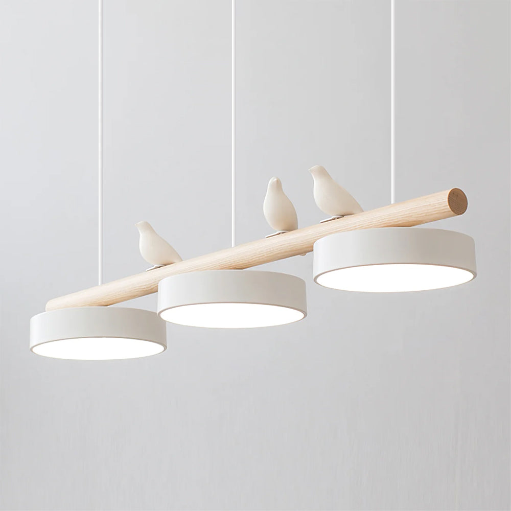 LyraNest Ptačí závěsná lampa Přírodou inspirovaná lampa do domácnosti | Lersk
