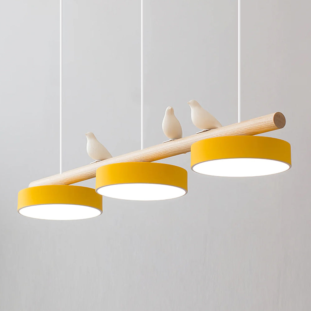 LyraNest Ptačí závěsná lampa Přírodou inspirovaná lampa do domácnosti | Lersk
