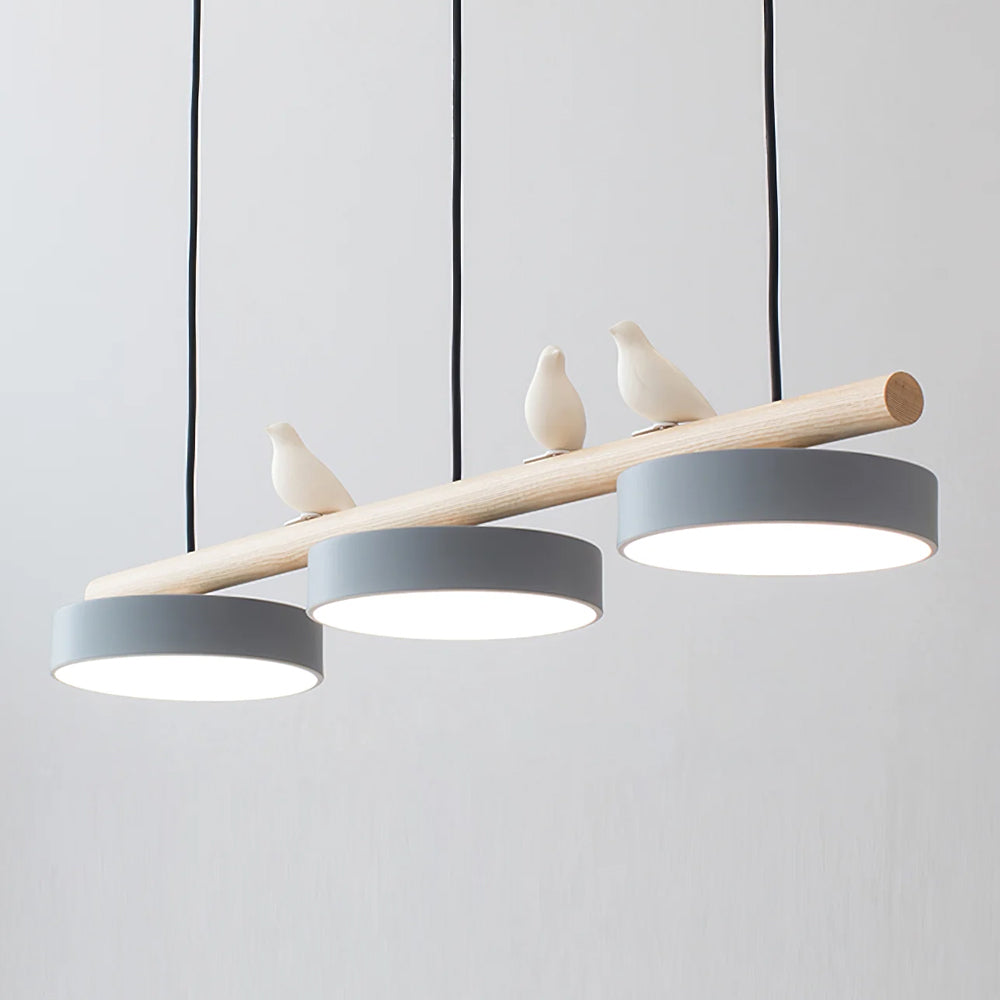 LyraNest Ptačí závěsná lampa Přírodou inspirovaná lampa do domácnosti | Lersk