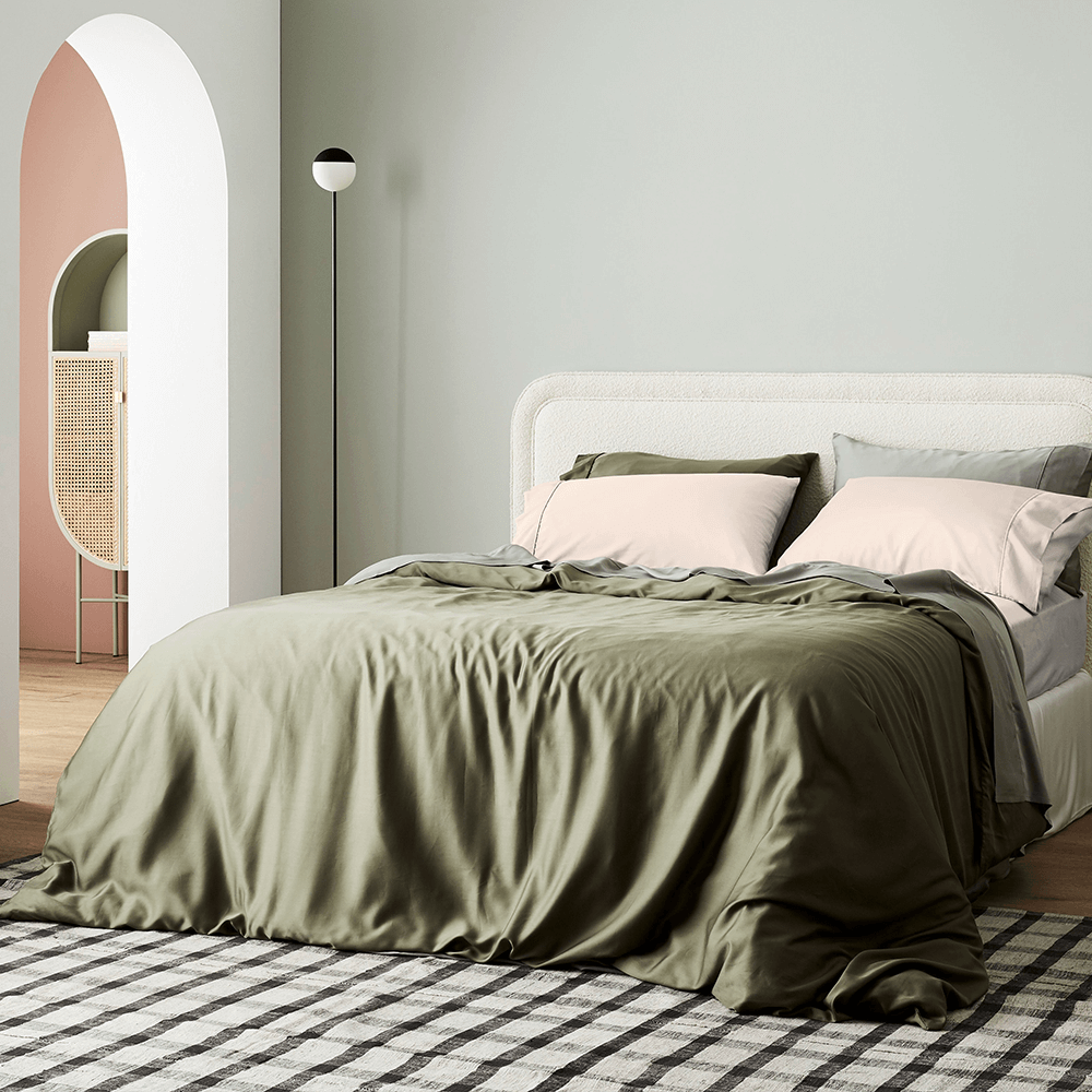 Copertura per piumino NyraSateen in bambù con Lyocell CleanBamboo | Lersk