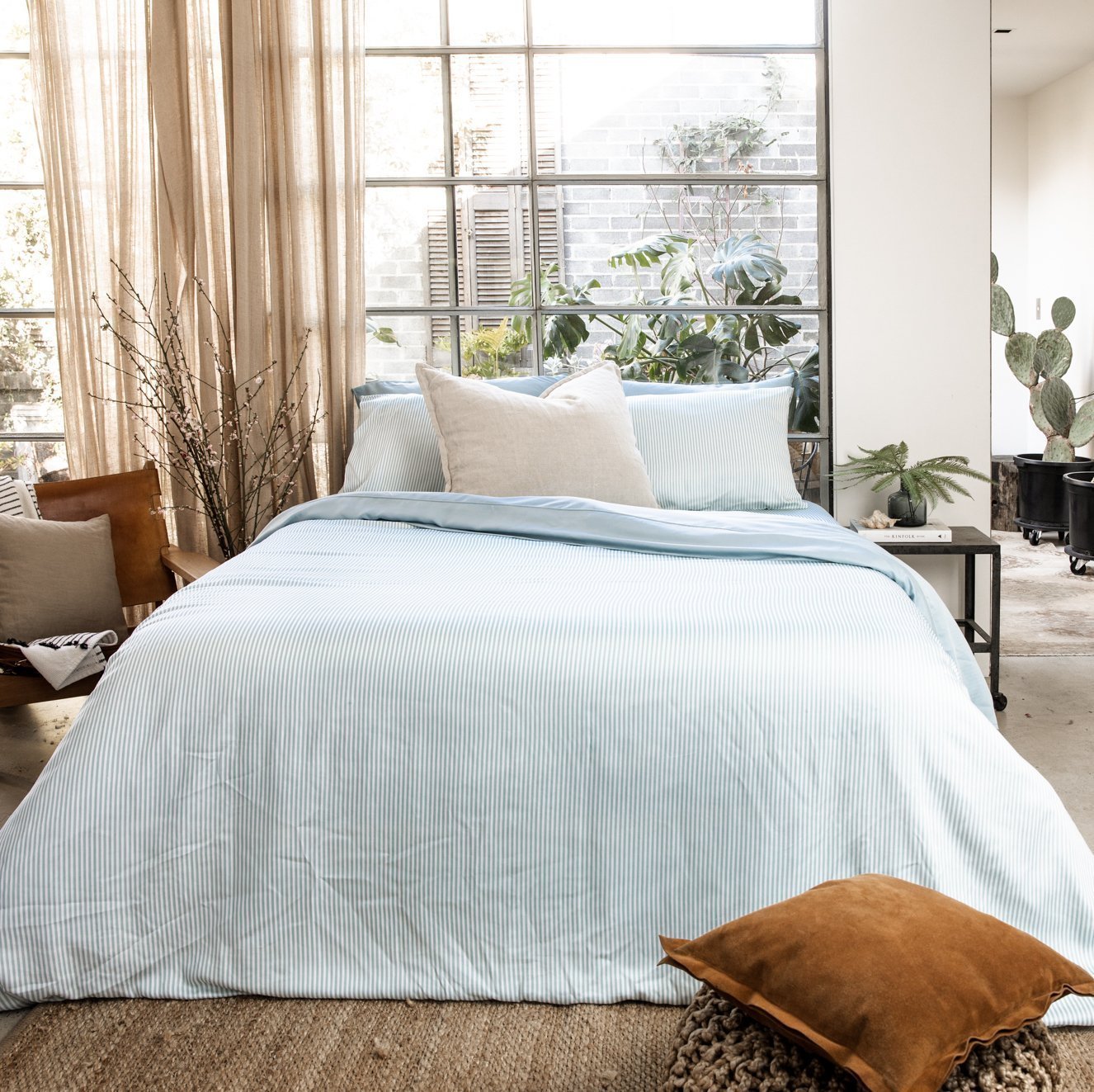 Copertura per piumino NyraSateen in bambù con Lyocell CleanBamboo | Lersk