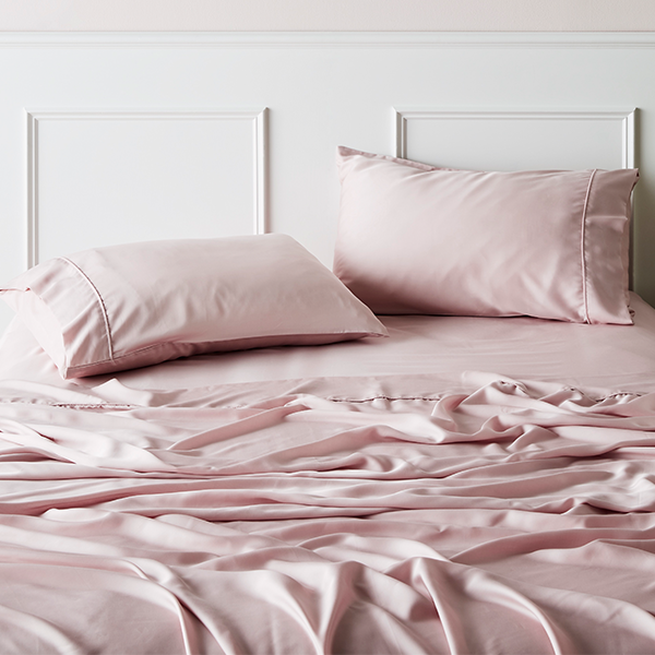 Luxe Bamboo Lyocell Sateen Pillowcase Set With Cooling | Lersk