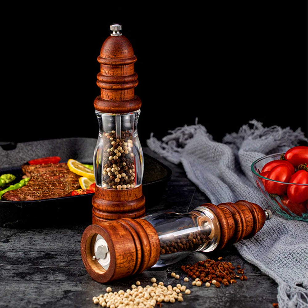 Salt and Pepper Mills in Solid Wood | Lersk