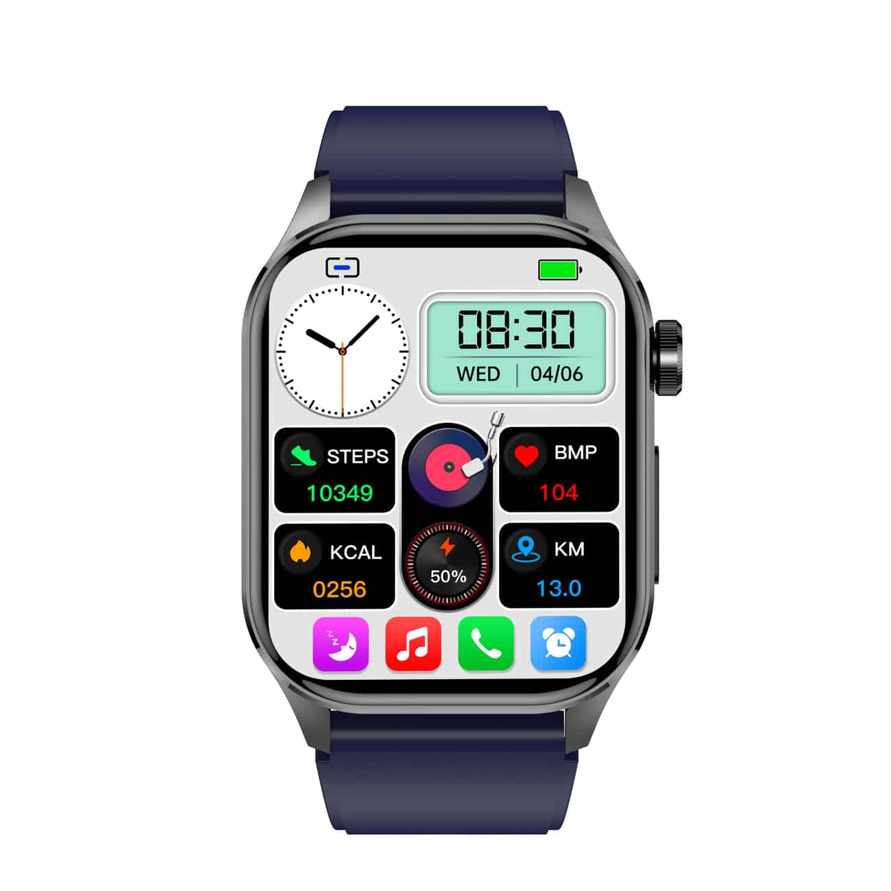 AstraVibe Pro Zdravotní hodinky s EKG, krevním tlakem a tepovou frekvencí, iOS/Android | Lersk