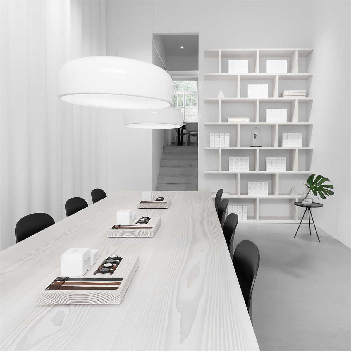 AstraLume Ceiling Pendant Light With Sleek Glow Design