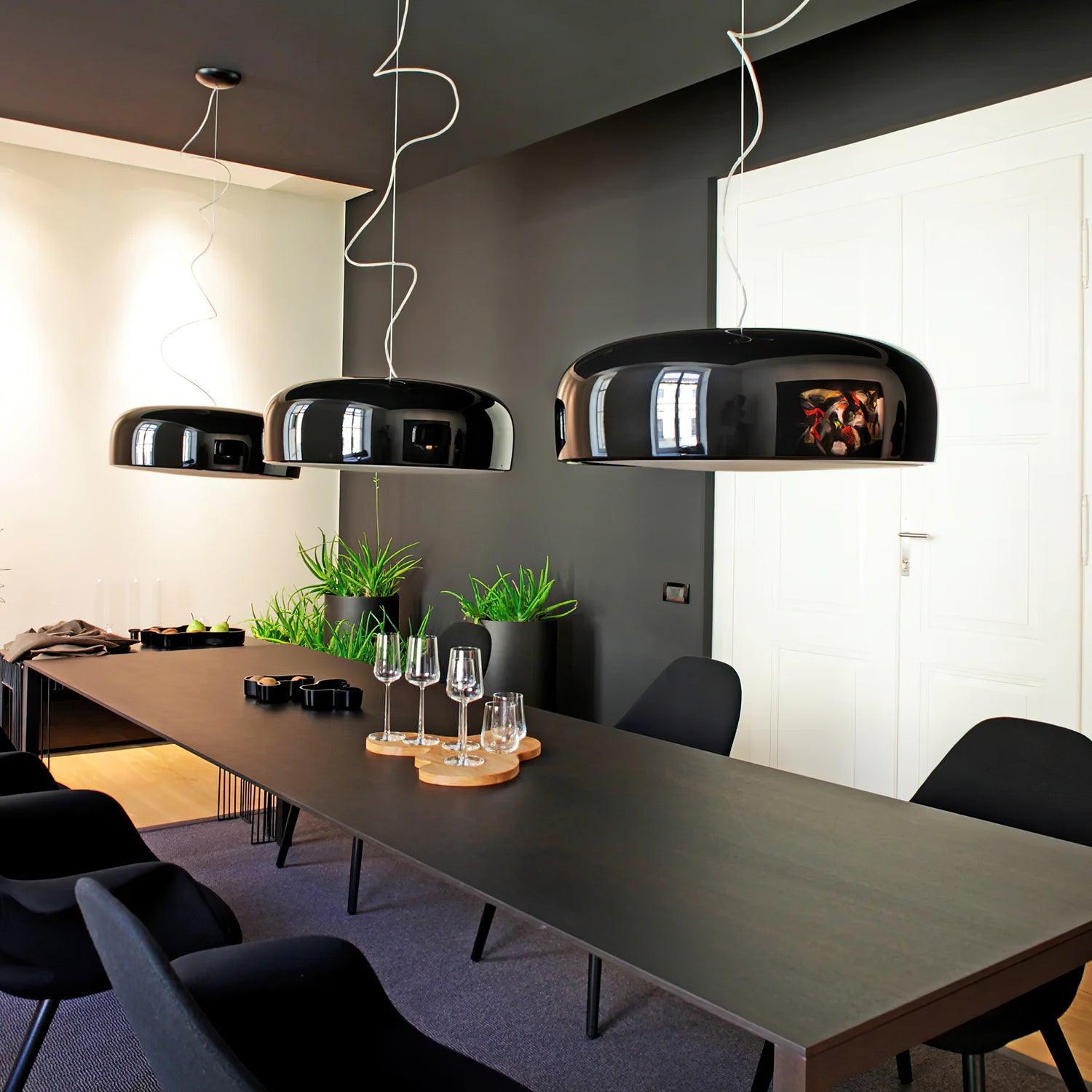 Lampada a sospensione da soffitto AstraLume con design elegante a luce diffusa | Lersk