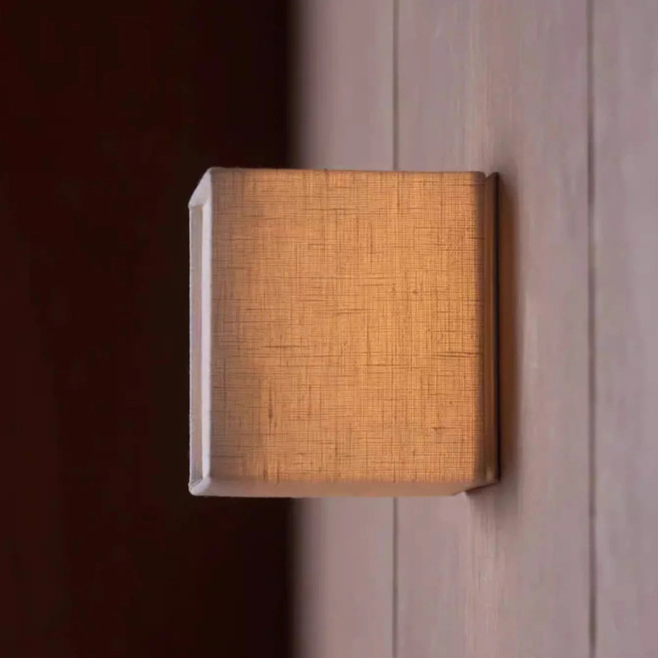 Square LED Wall Lamp For Warm White Indoor Home Decor | Lersk