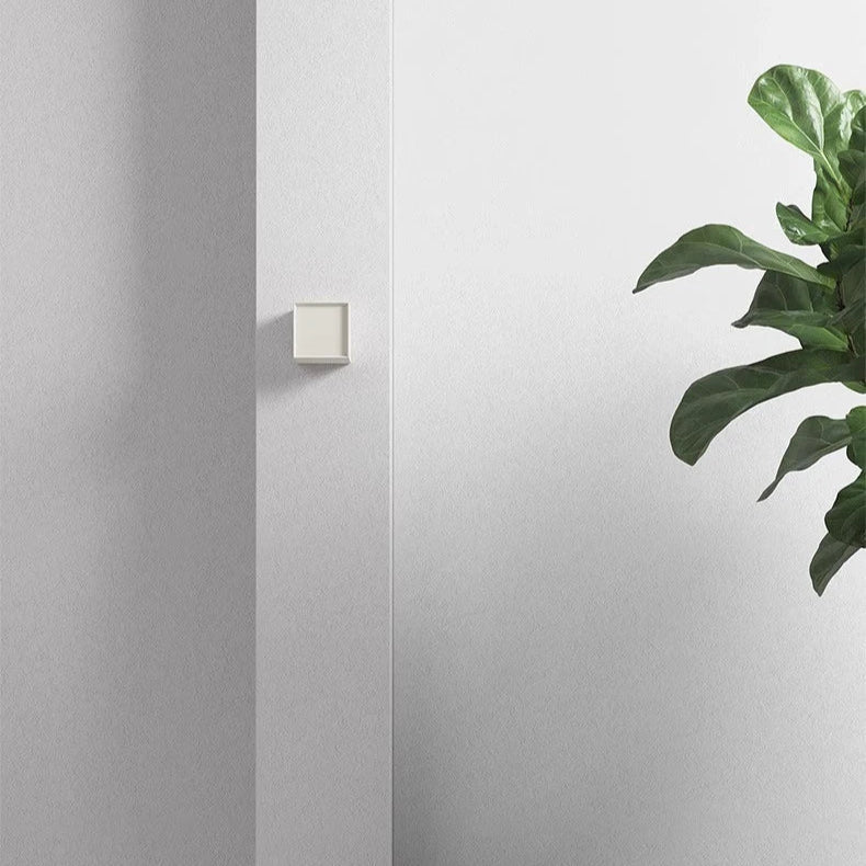 Square LED Wall Lamp For Warm White Indoor Home Decor | Lersk