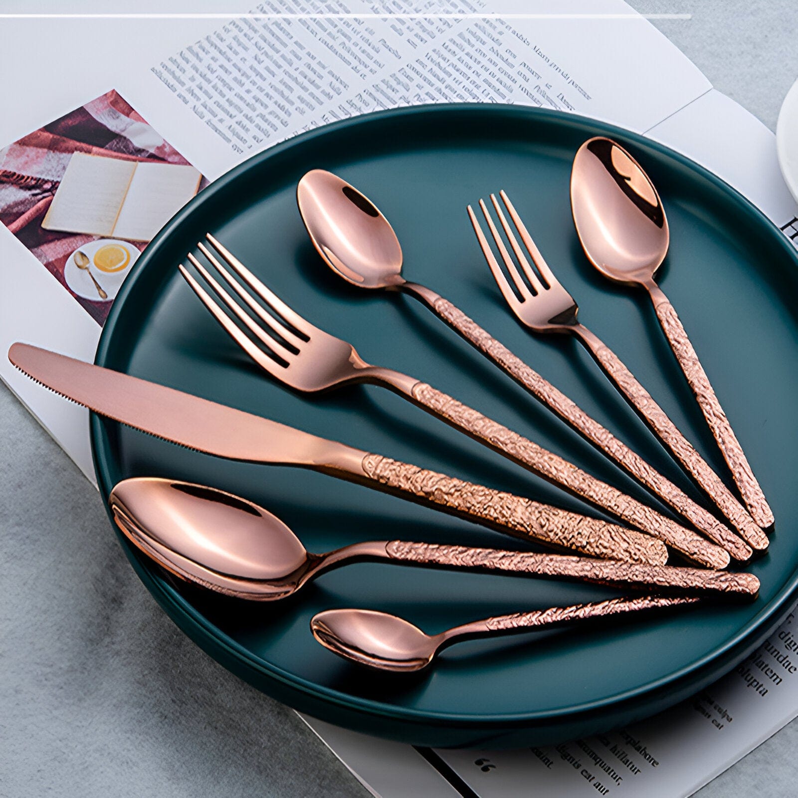 Crestwood | Western-Style Dinner Flatware Set | Lersk