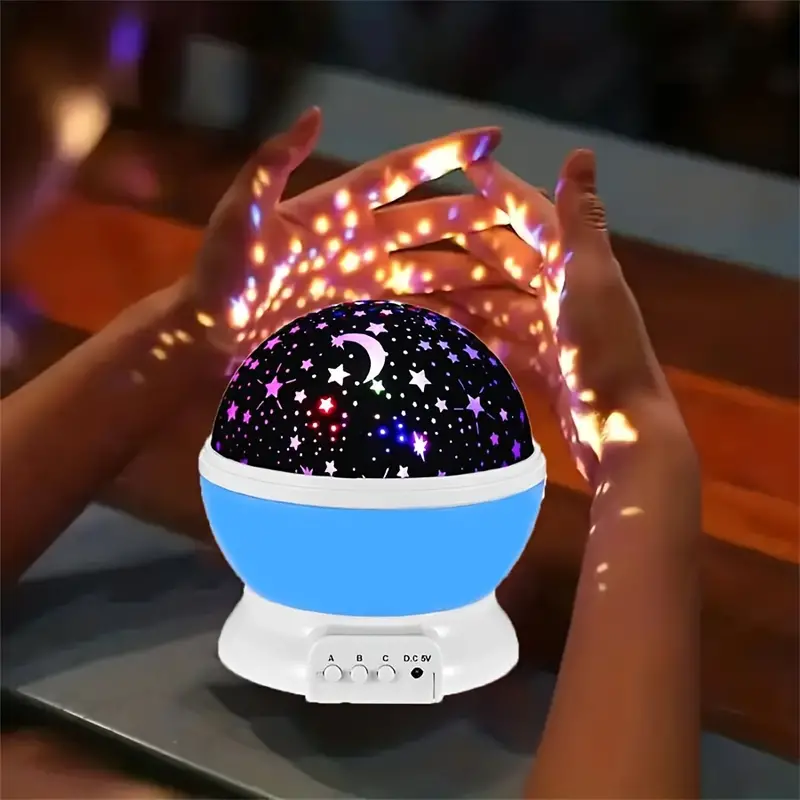 Luna Star Projector Nightlight For Kids Calming Starry Sky | Lersk