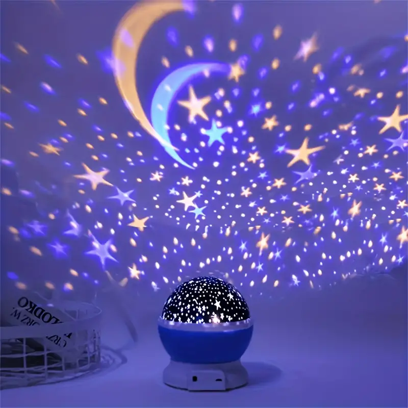 AstraGlow Stjernehimmel Projektor Natlampe til Børneværelse | Lersk