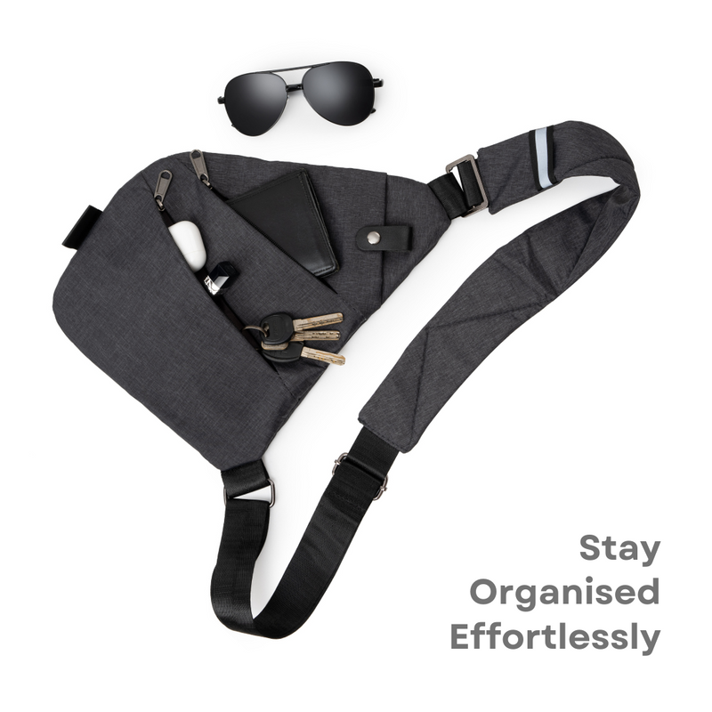 Sac bandoulière ZenGuard pour voyage, léger et sécurisé | Lersk