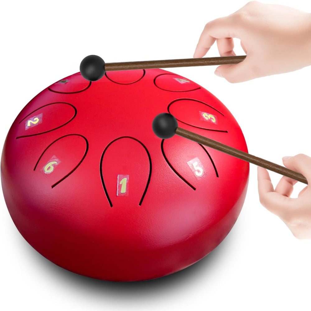 Steel Tongue Drum Handpan Schlaginstrument für Meditation und Achtsamkeitspraxis | Lersk