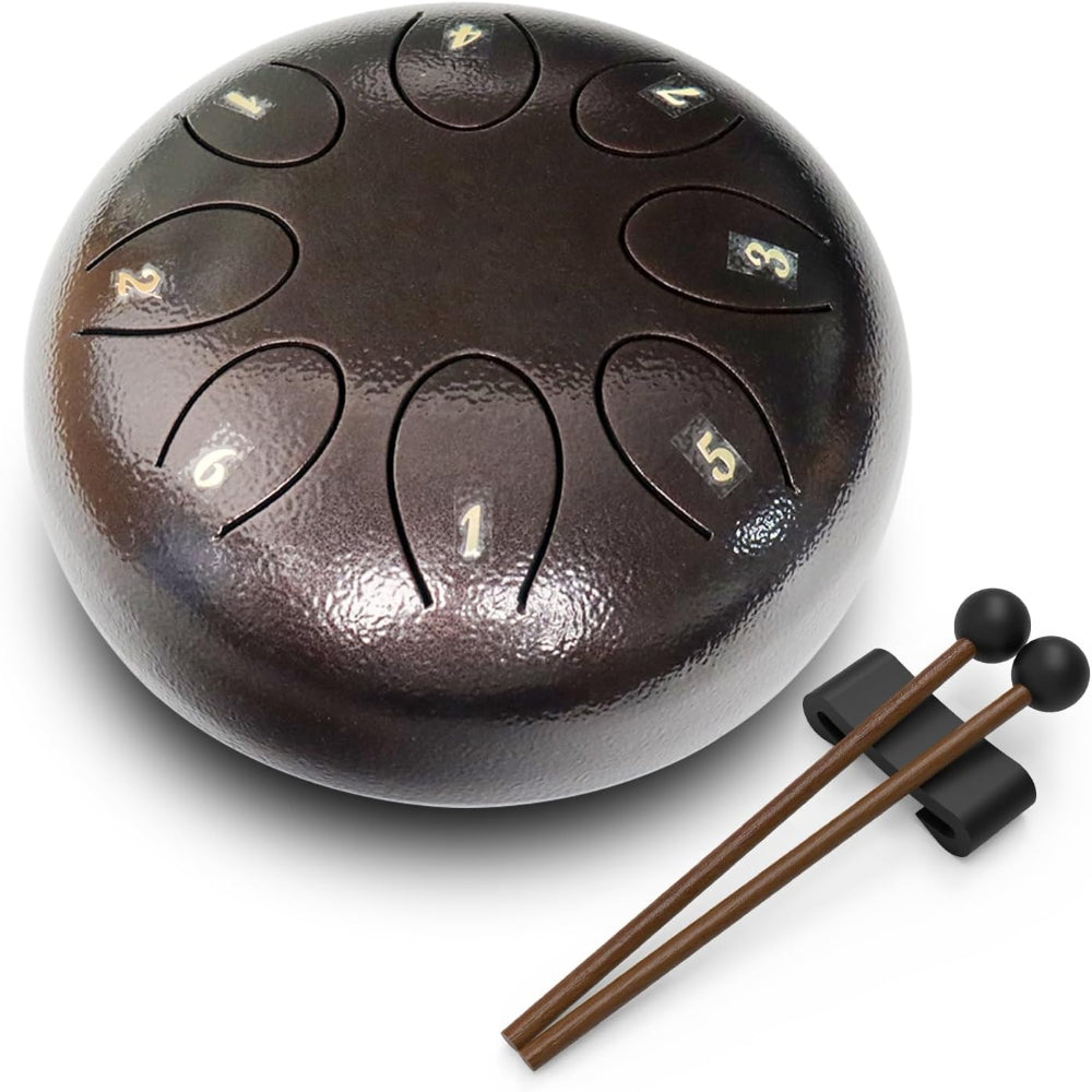 Steel Tongue Drum Handpan Schlaginstrument für Meditation und Achtsamkeitspraxis | Lersk