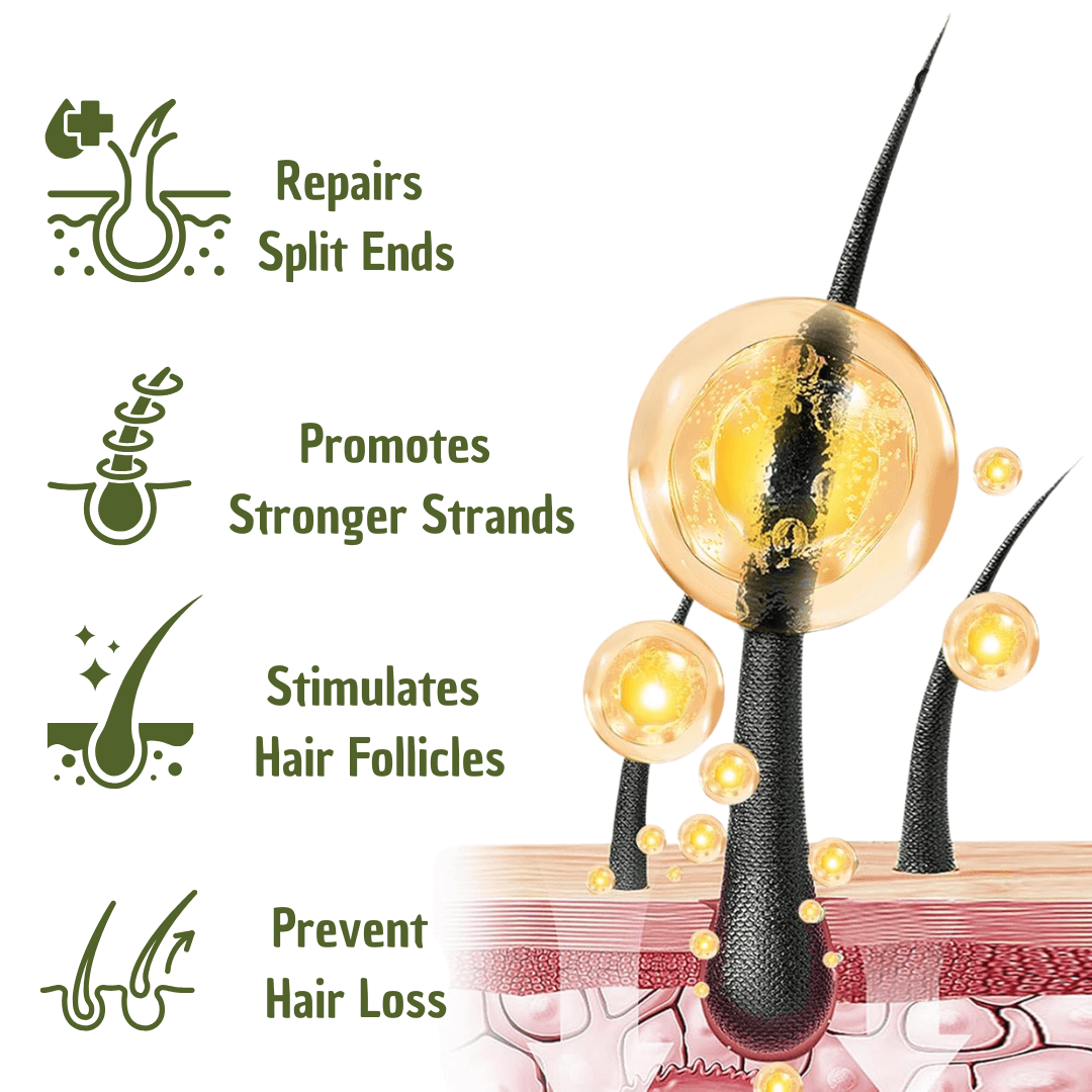 Marava Hair Elixir | Batana Oil | Deep Hydration, Strength and Shine | Lersk