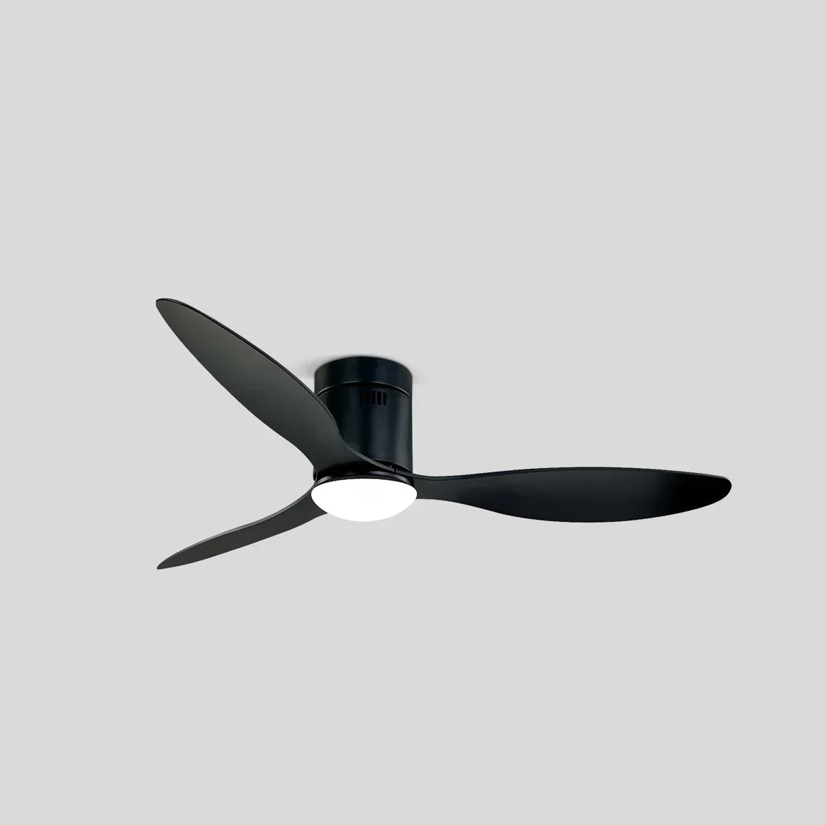 Ventilador de techo moderno de 3 aspas con luz | Lersk
