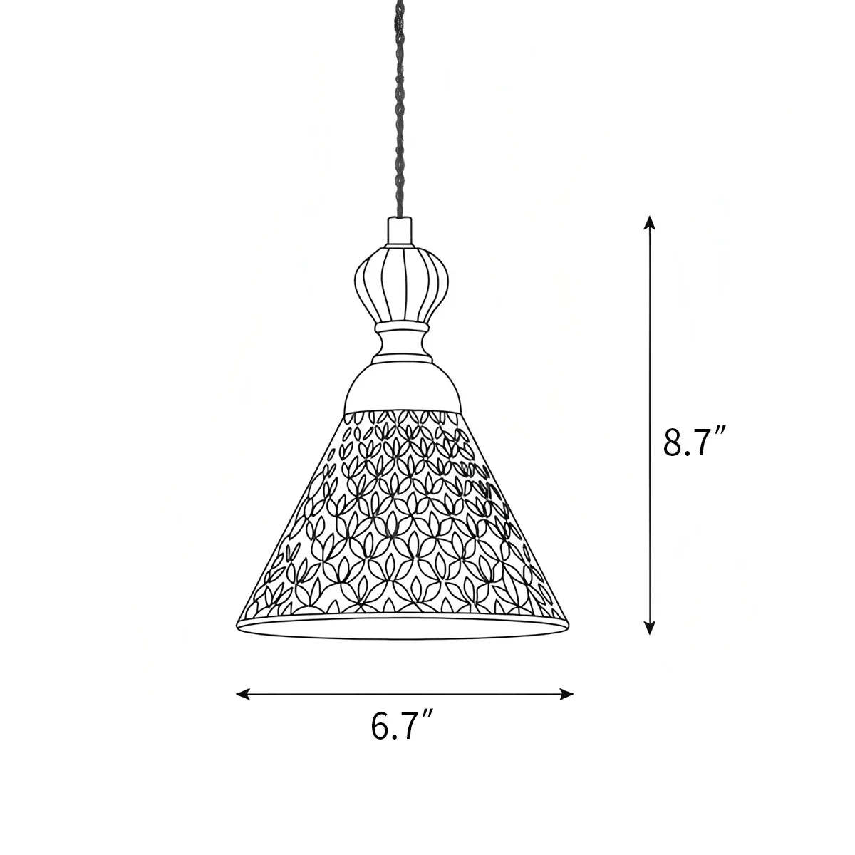 Chrasy Ceramics Pendant Lamp for Dining Area | Lersk