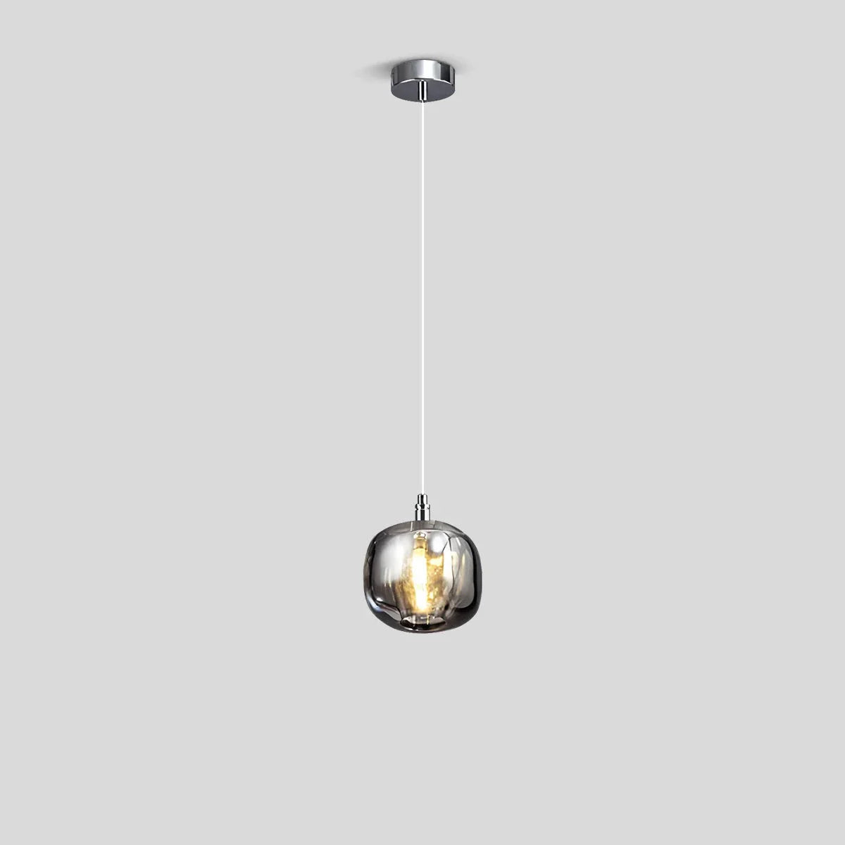 Colored Glass Multi Pendant Chandelier | Lersk