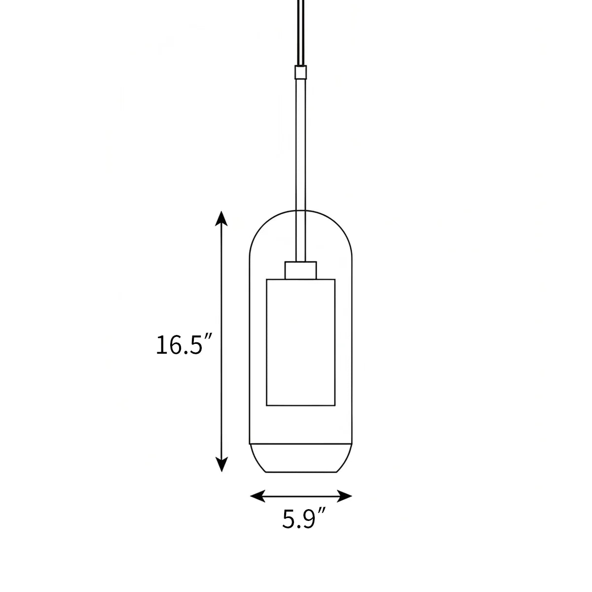 Chiswick Glass Pendant Light for Kitchen Island | Lersk