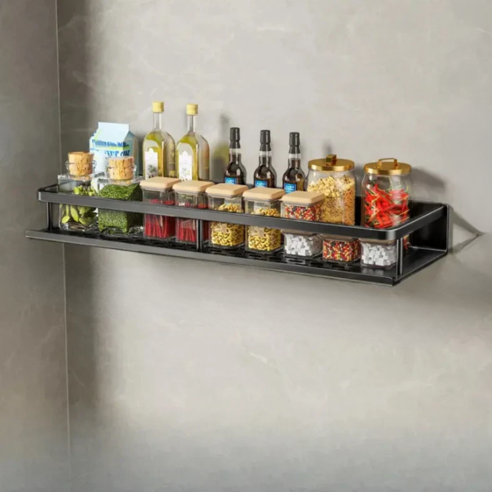 Estante de Pared de Metal para Organizador de Almacenamiento de Cocina Estante de Pared de Metal para Organizador de Almacenamiento de Cocina | Lersk