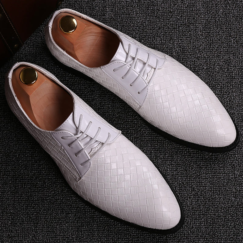 Casper Leather Lace Up Shoes For Men All Day Comfort | Lersk