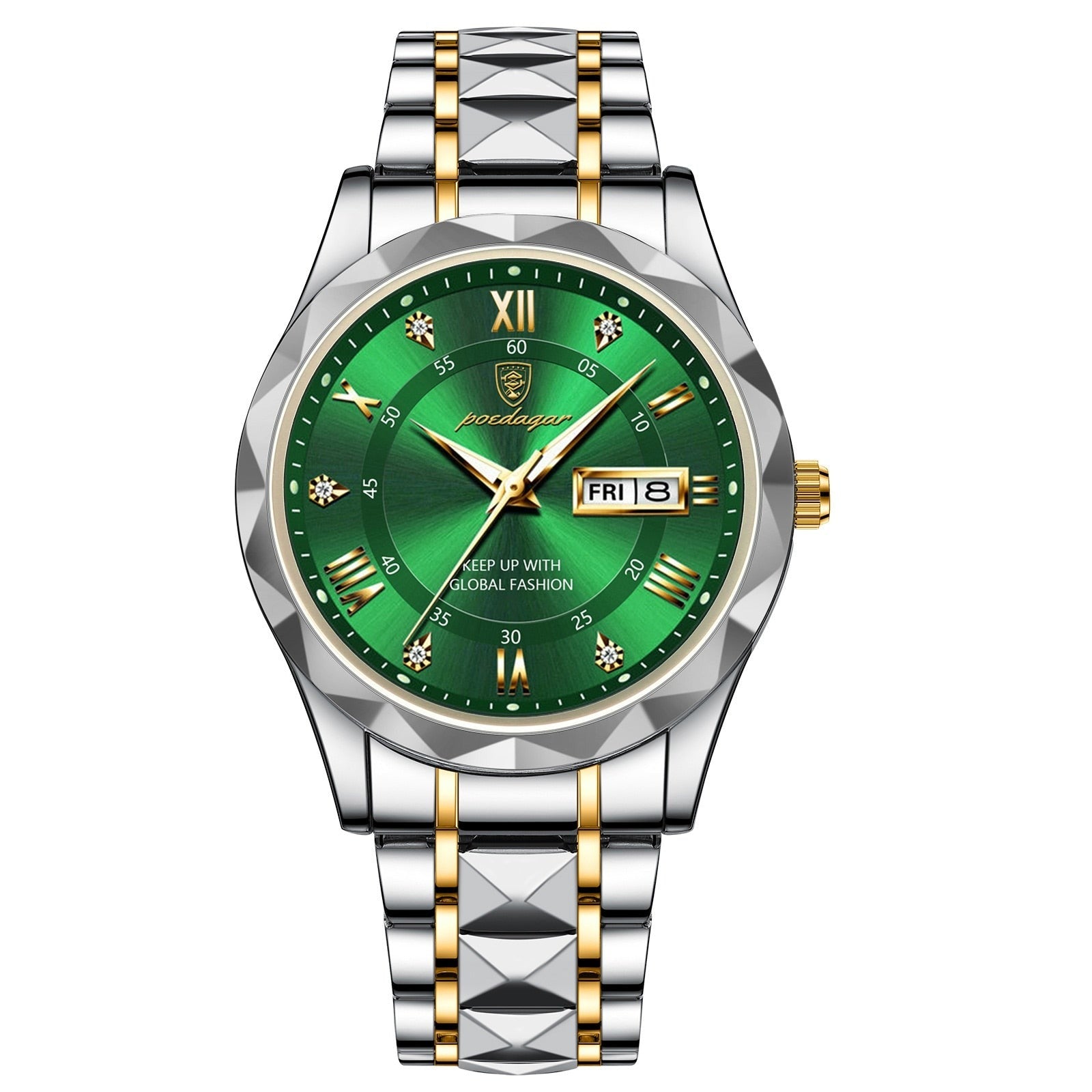 Aurelo Chrono Stainless Steel Men's Wristwatch Edition