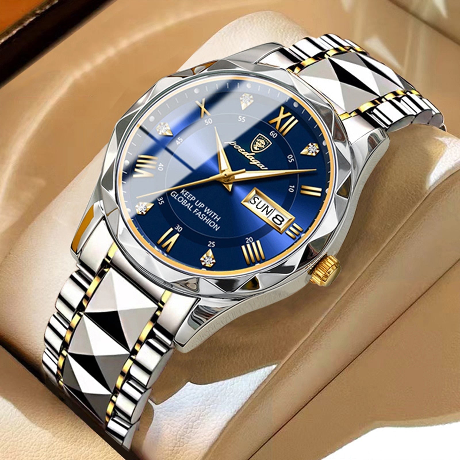 Lumistel Men's Stainless Steel Wristwatch For Timeless Style And Durability | Lersk