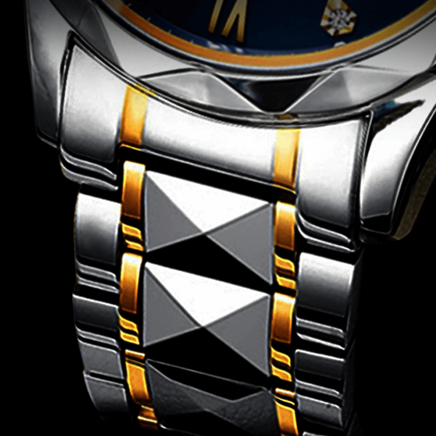 Aurelo Chrono Stainless Steel Men's Wristwatch Edition