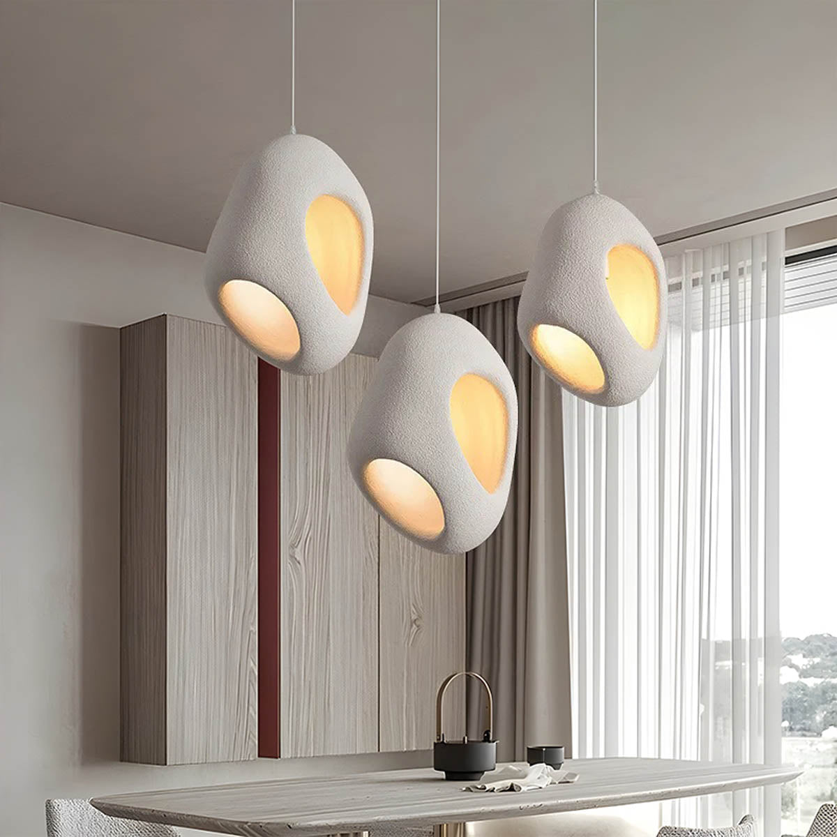 AureaLumen | Lampada a sospensione elegante Wabi-Sabi | Lersk