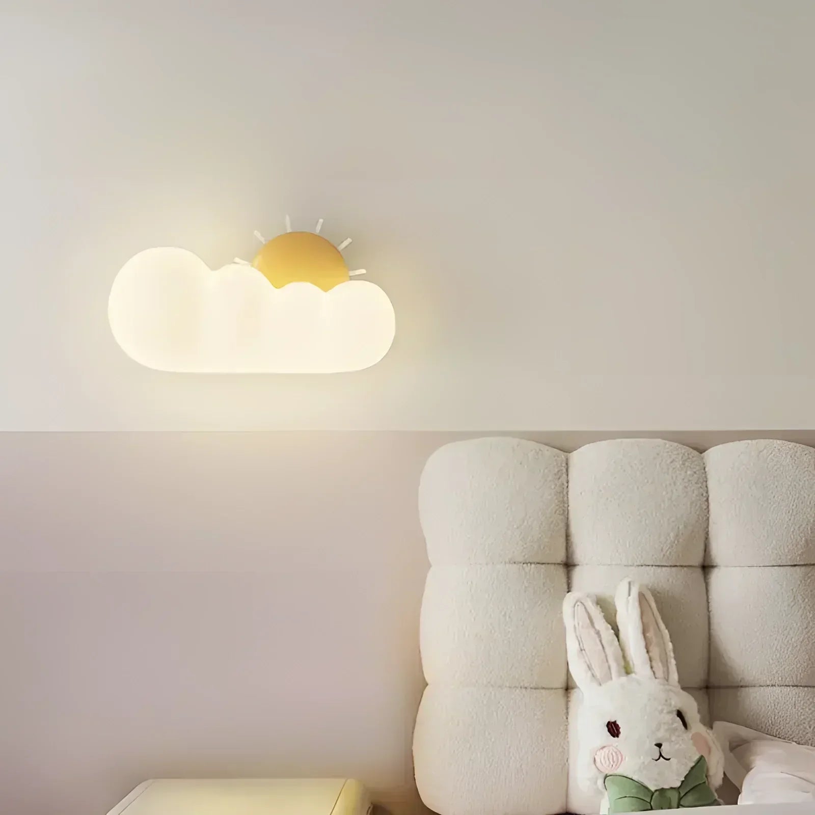 LumaCloud Dimmable Cloud Wall Light For Nursery And Bedroom | Lersk