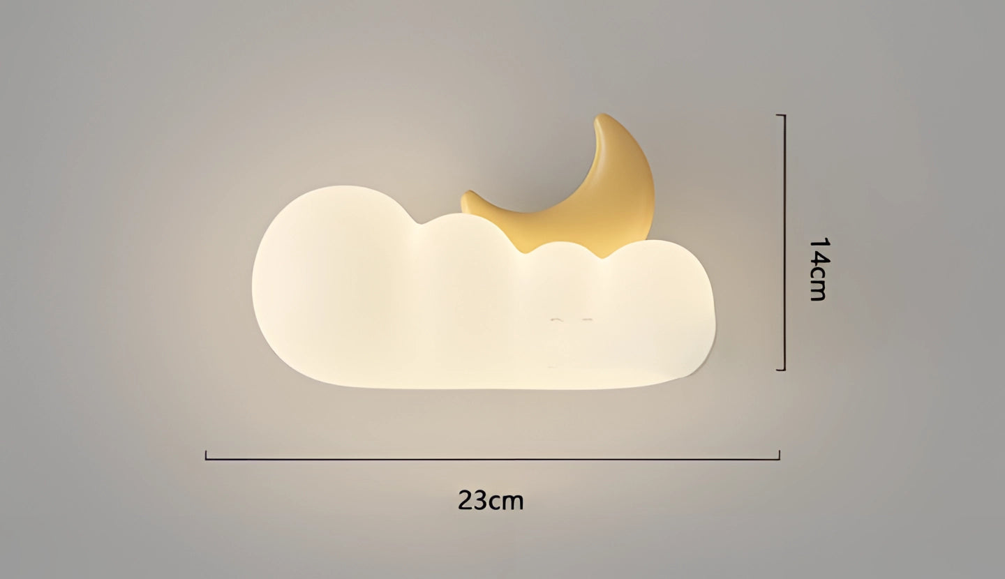LumaCloud Dimmable Cloud Wall Light For Nursery And Bedroom | Lersk
