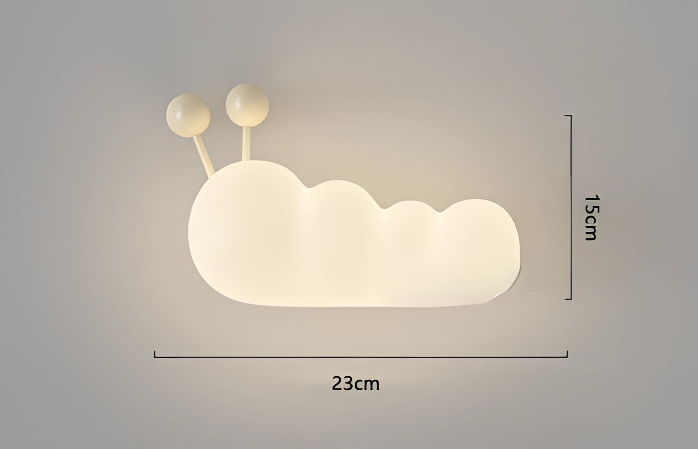 LumaCloud Dimmable Cloud Wall Light For Nursery And Bedroom | Lersk
