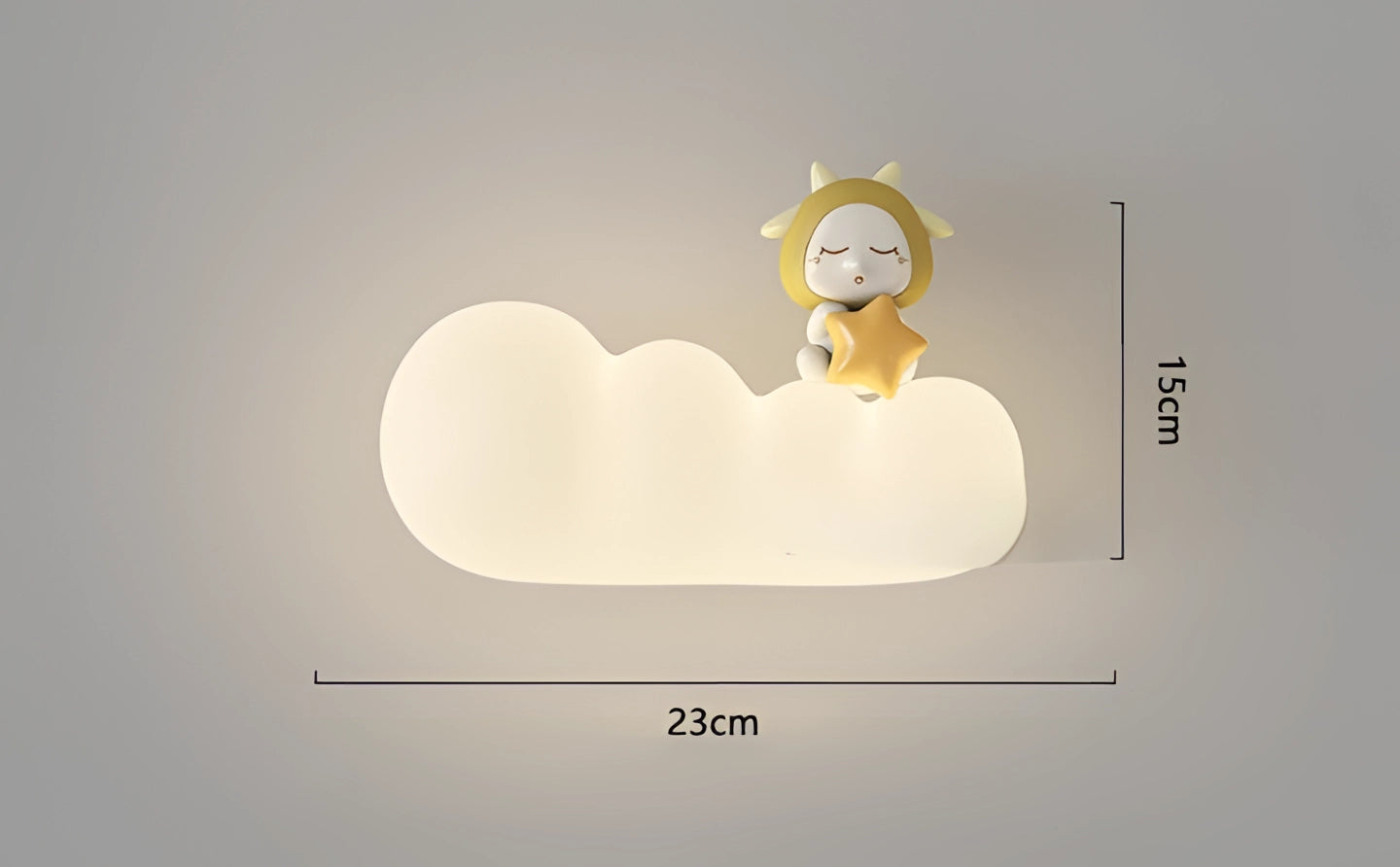 LumaCloud Dimmable Cloud Wall Light For Nursery And Bedroom | Lersk