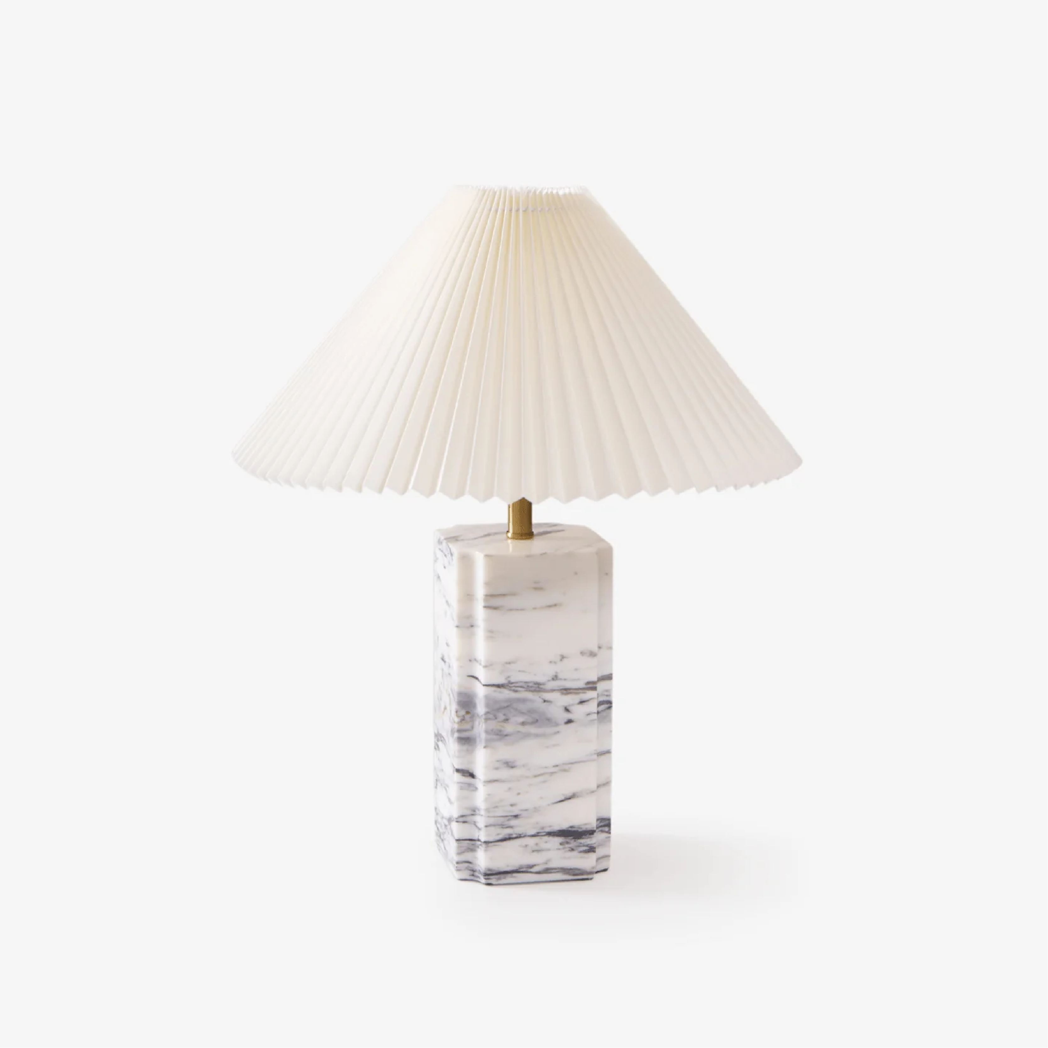 Luxuriöse Marmortischlampe für moderne minimalistische Wohnbeleuchtung | Lersk