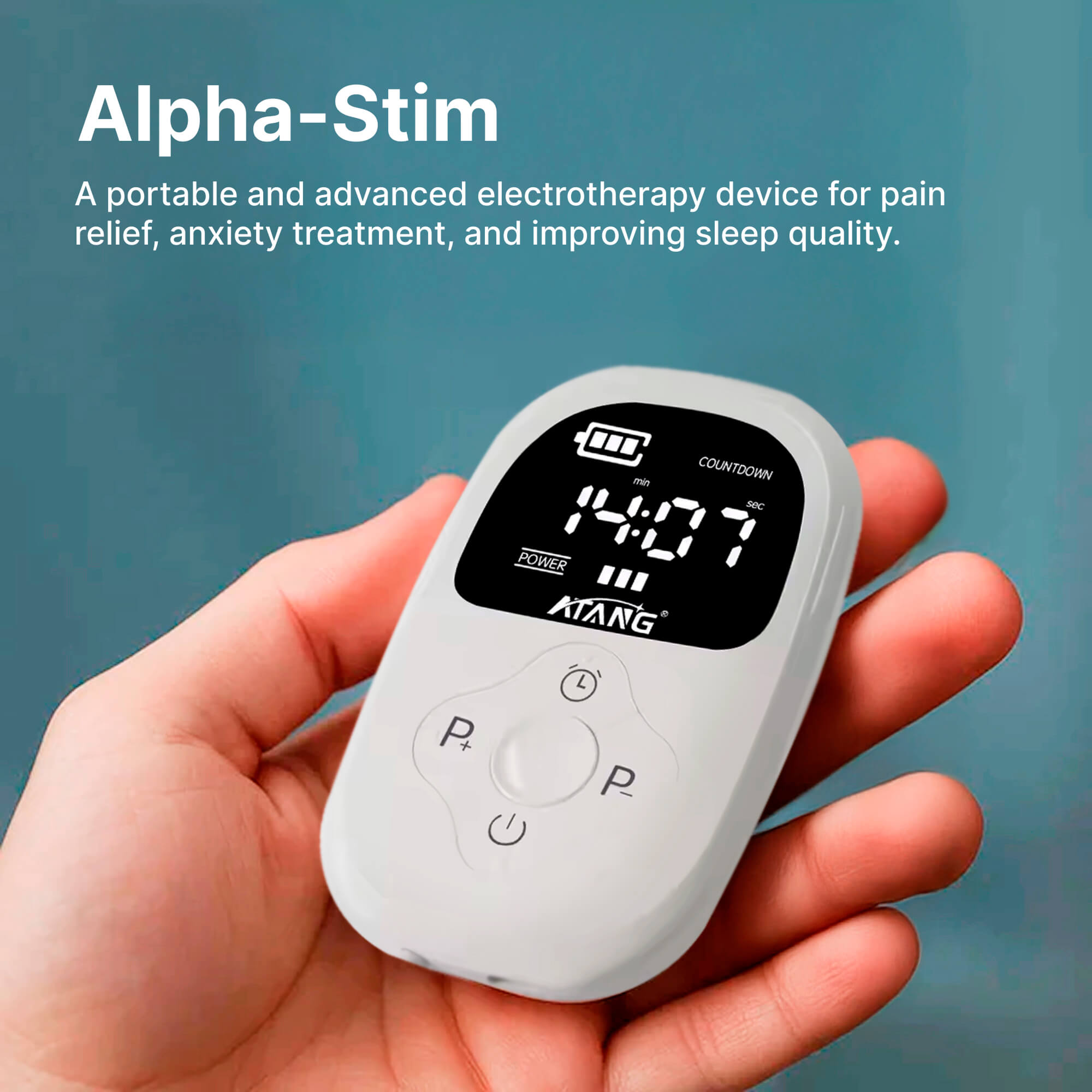 Original Alpha Stim CES Therapy Device For Sleep And Stress Relief | Lersk