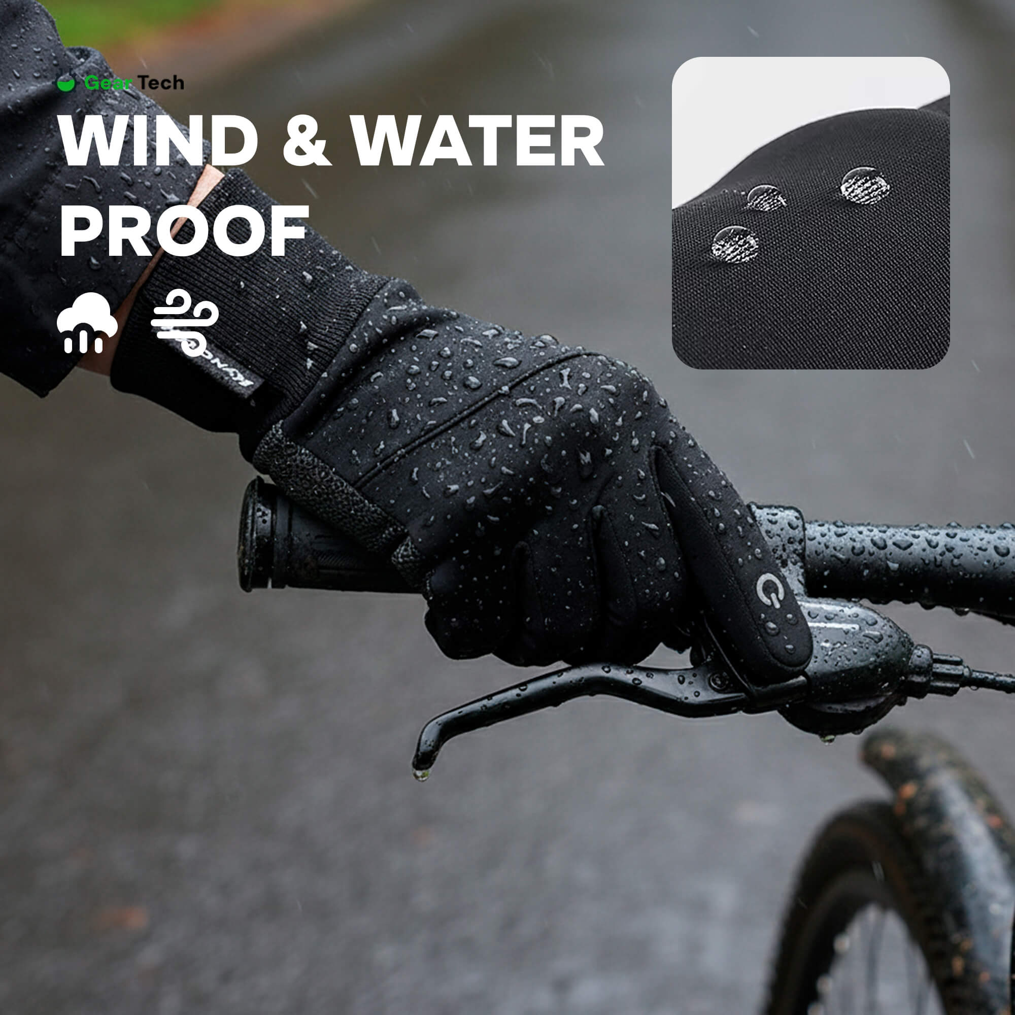Ridge Thermal Waterproof Winter Touchscreen Non-Slip Gloves | Lersk