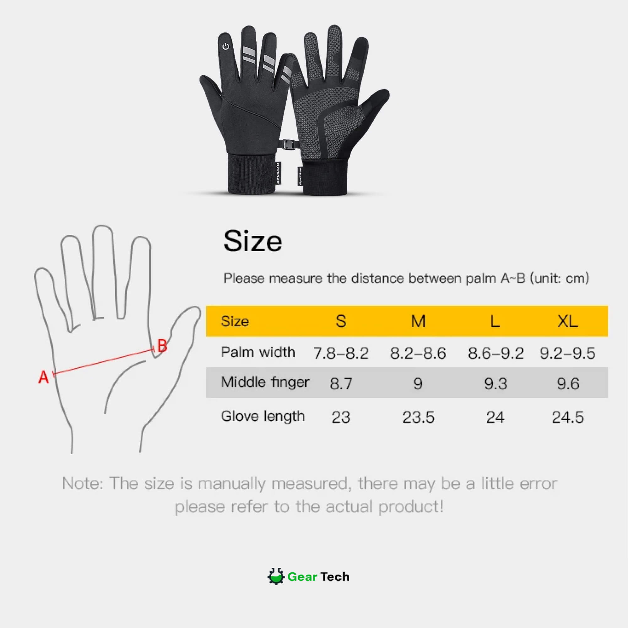 Ridge Thermal Waterproof Winter Touchscreen Non-Slip Gloves | Lersk