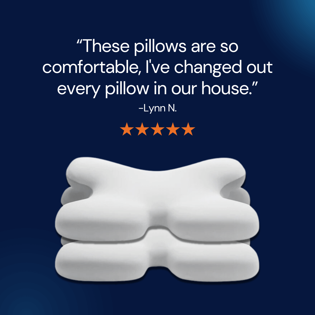 LumaRest Cervical Memory Foam Pillow For Neck Support | Lersk