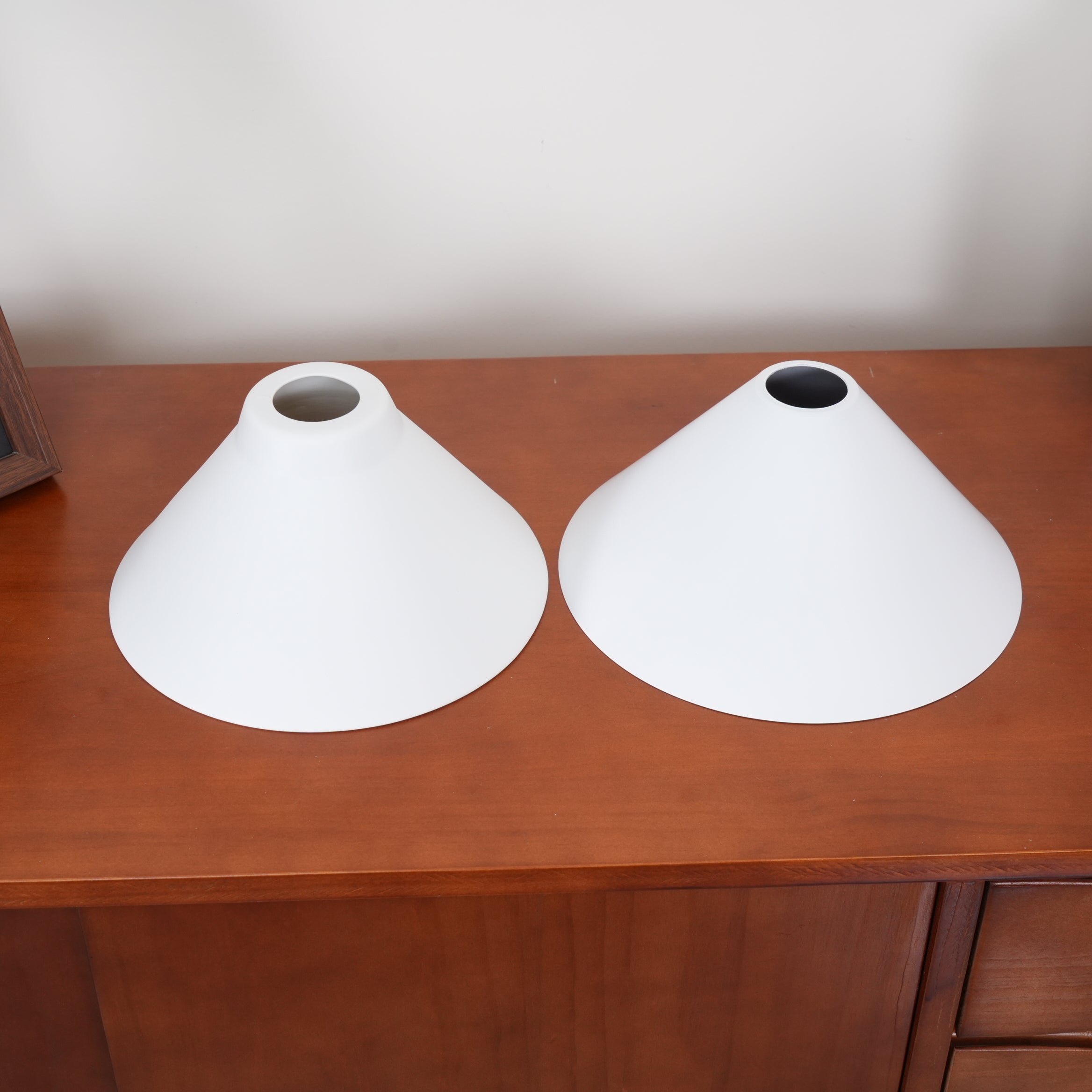 AstraVex Vintage Glass Pendant Light With White Shade | Lersk