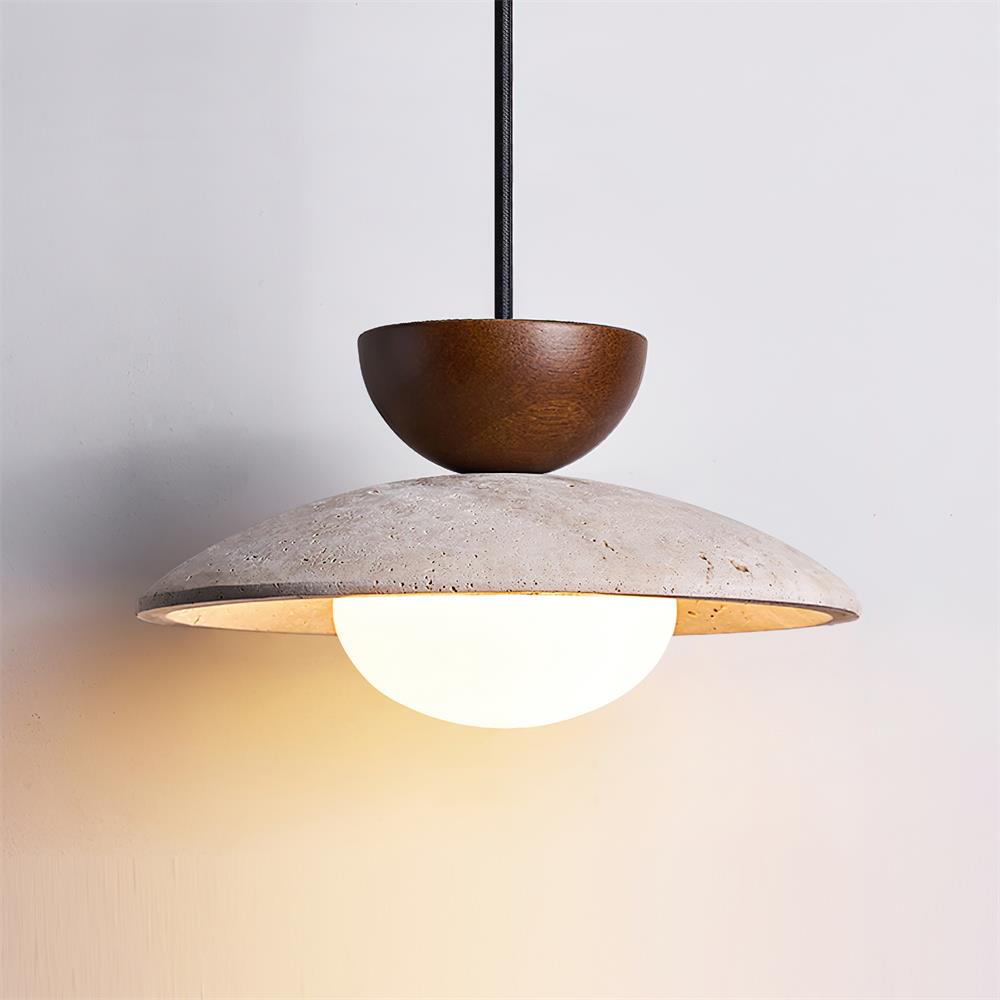 Aurea Travertine Pendant Lights for Dining and Hallways | Lersk