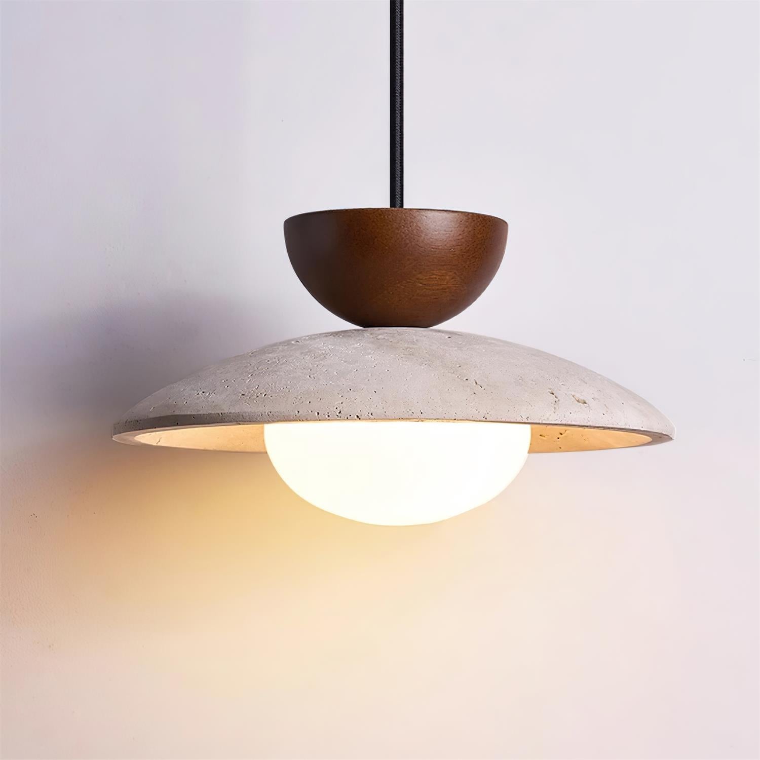Aurea Travertine Pendant Lights for Dining and Hallways | Lersk