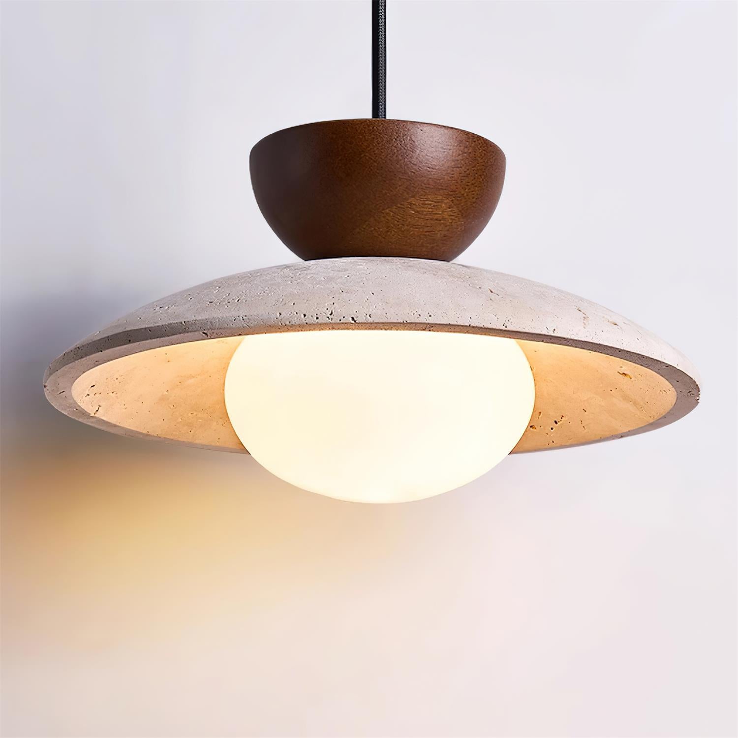 Aurea Travertine Pendant Lights for Dining and Hallways | Lersk
