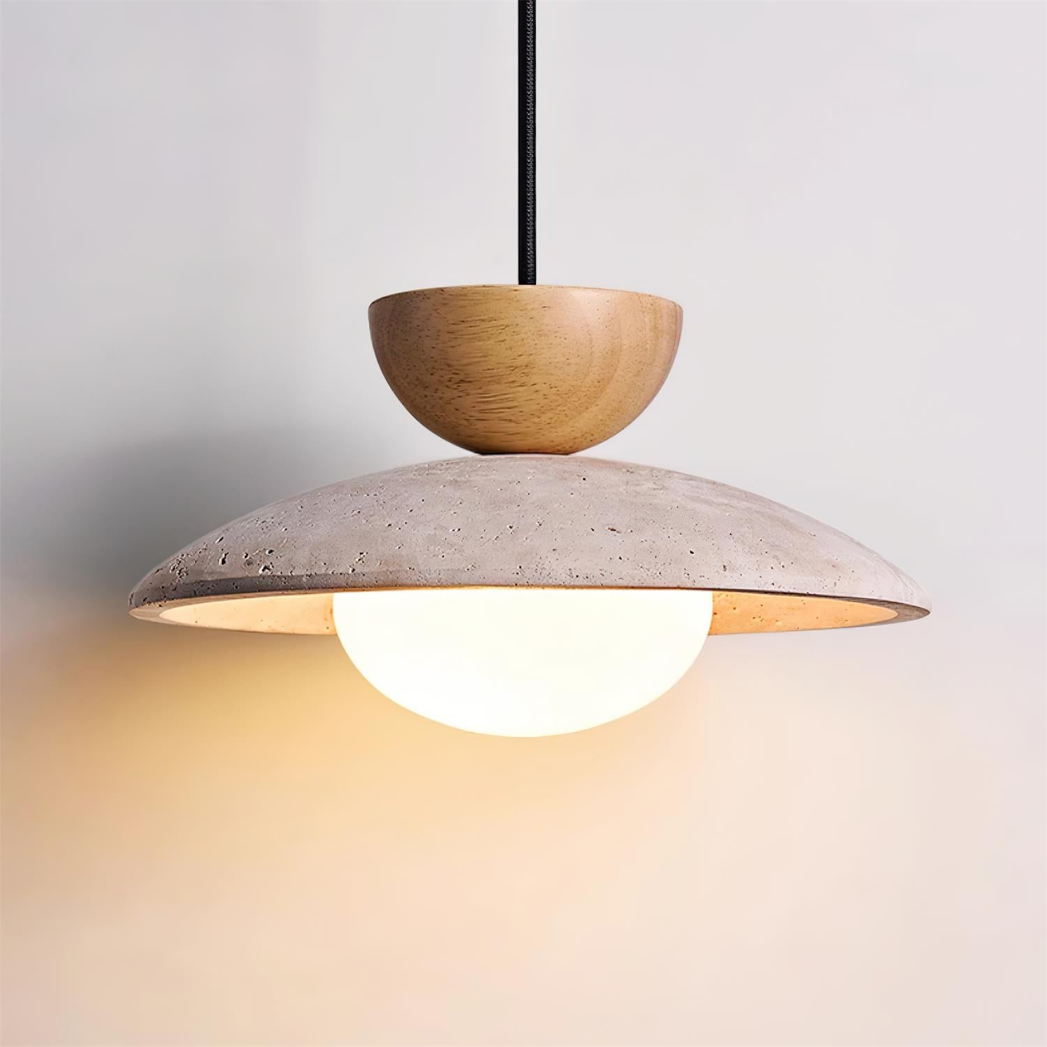 Aurea Travertine Pendant Lights for Dining and Hallways | Lersk