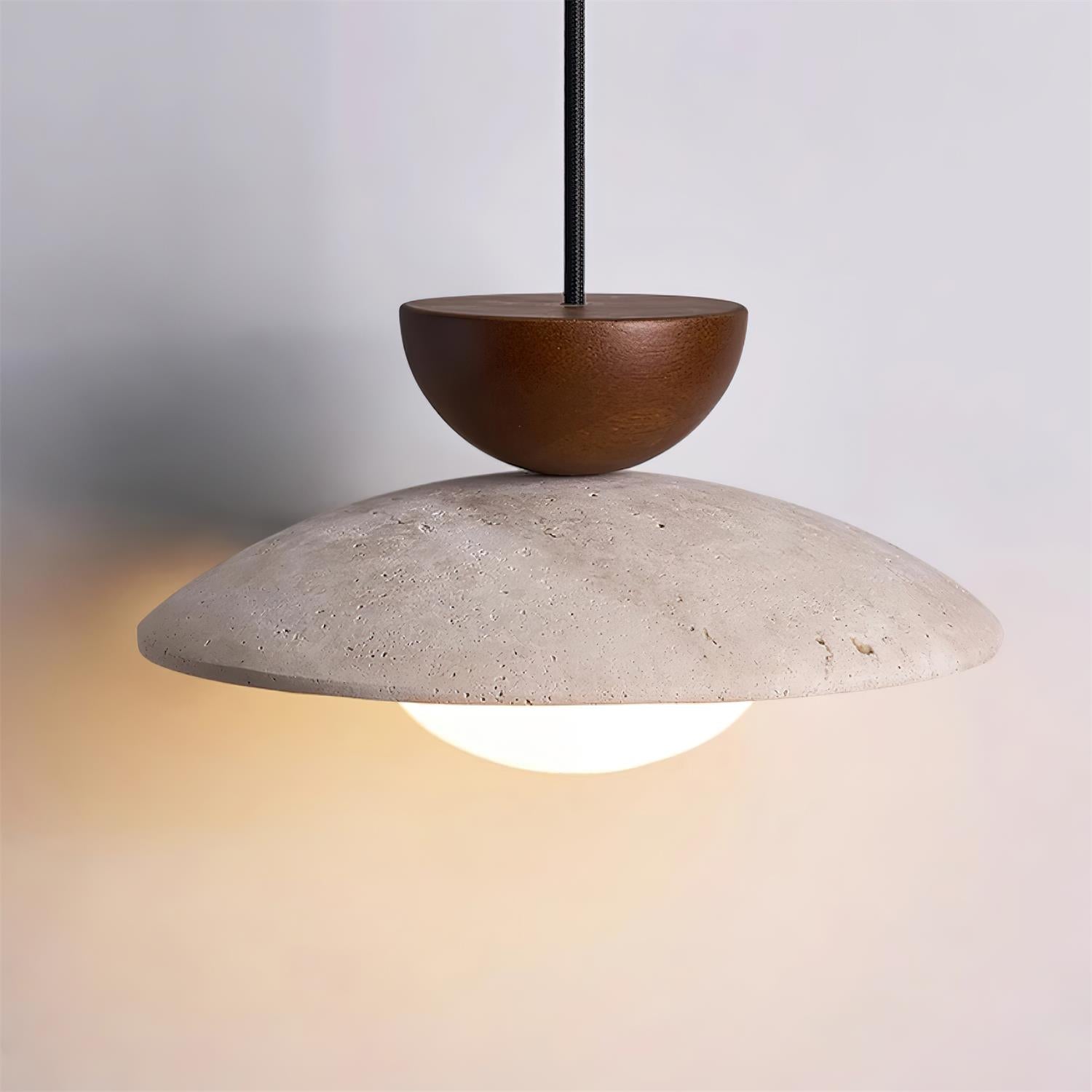 Aurea Travertine Pendant Lights for Dining and Hallways | Lersk
