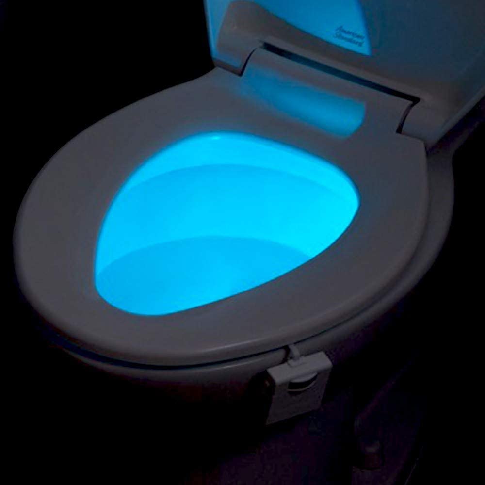 Toaletní noční světlo s pohybovým senzorem - GlowBowl | Lersk