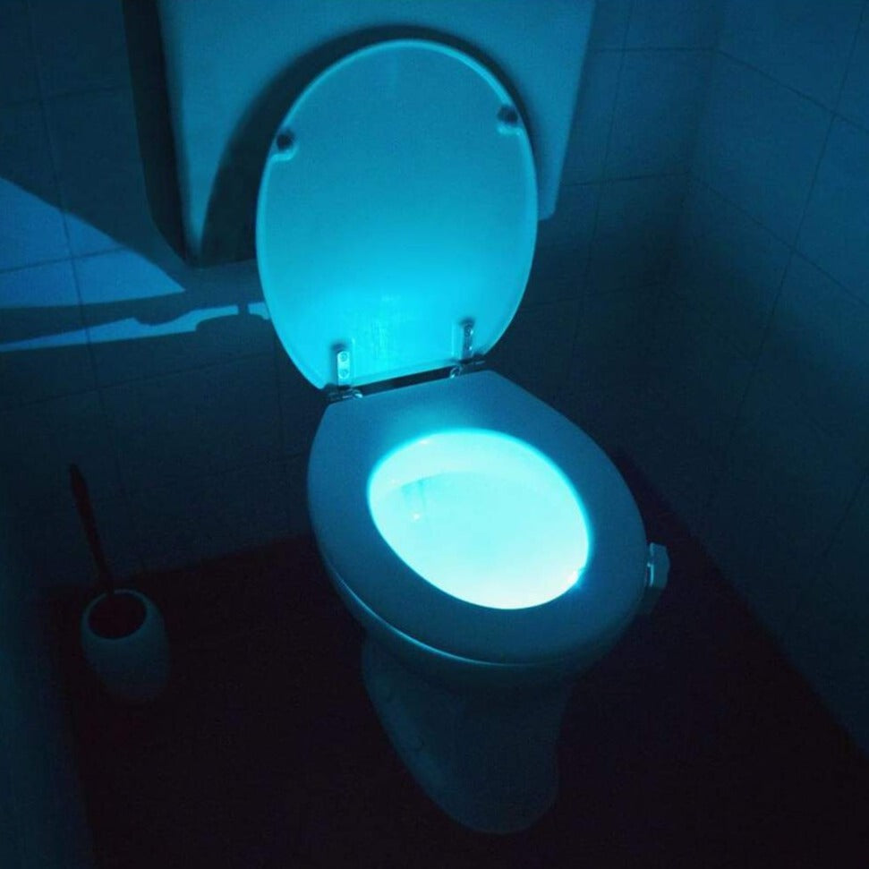 Toaletní noční světlo s pohybovým senzorem - GlowBowl | Lersk